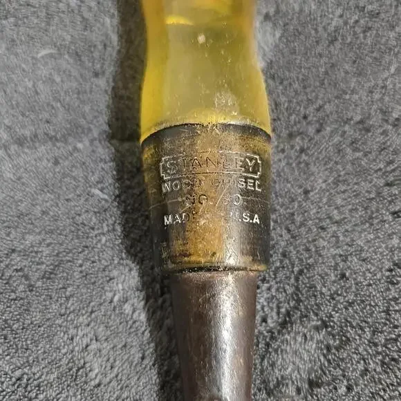 Vintage Stanley No.60 Butt Chisel 2” Wood Chisel USA - Picture 2 of 9